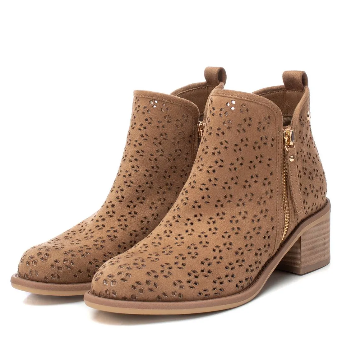 Women's ankle boots 142255 TAUPE
