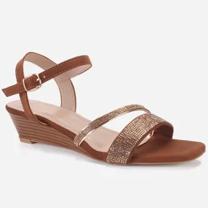 Womens "GUANA" Wedge Heel Sandals
