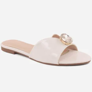 Womwn "TIFFANI" Gemstone Stylish Slippers